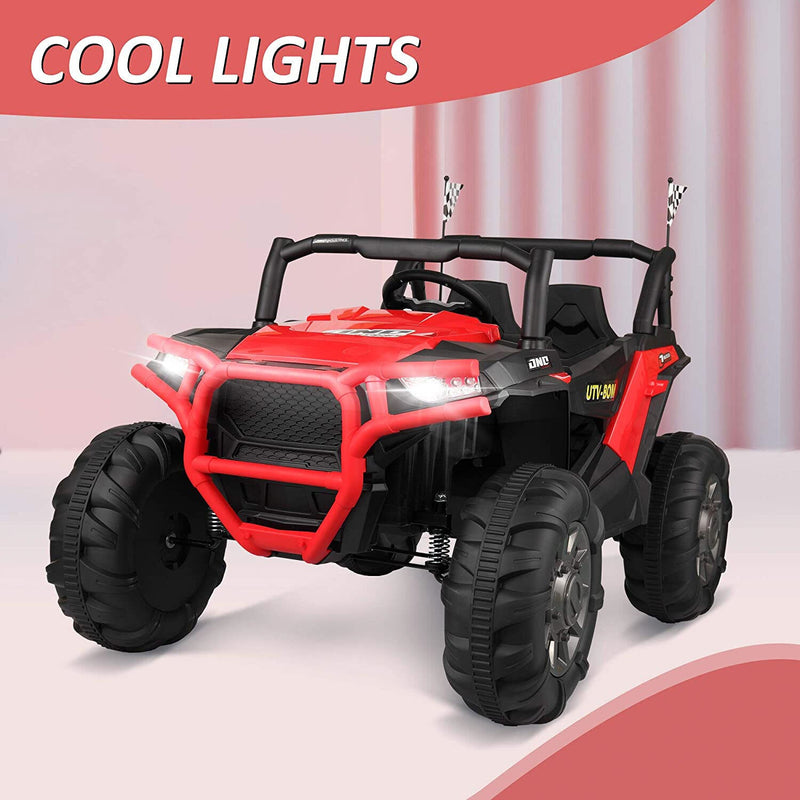 Load image into Gallery viewer, 12V Kids Electric Battery-Powered Ride-On SUV Buggy Car with 3 Speed Settings Red
