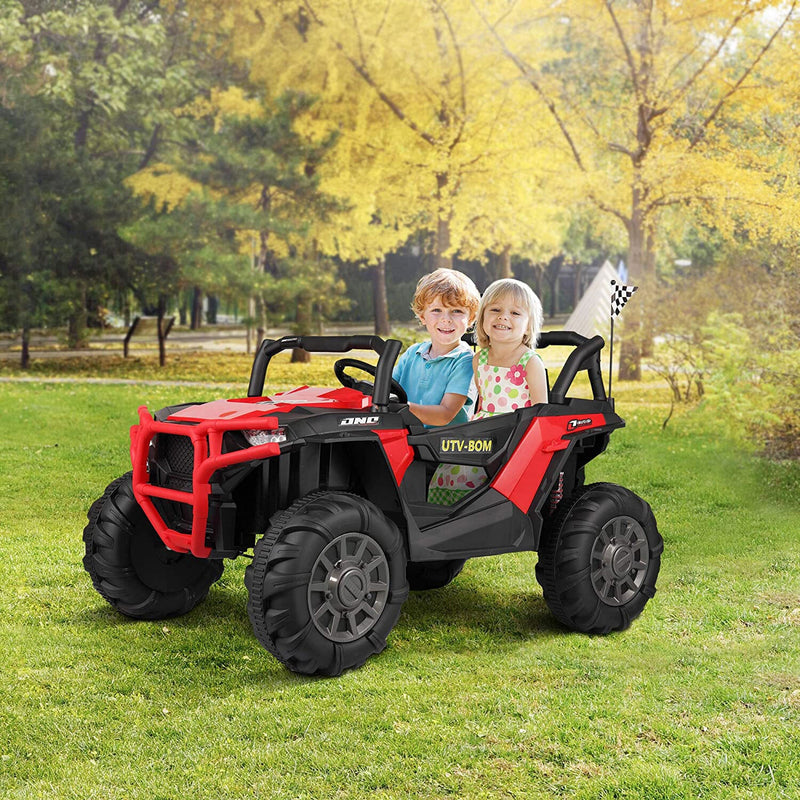 Load image into Gallery viewer, 12V Kids Electric Battery-Powered Ride-On SUV Buggy Car with 3 Speed Settings Red
