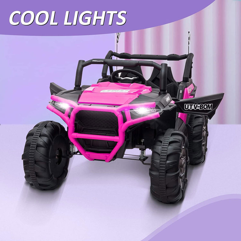 Load image into Gallery viewer, 12V Pink Electric Battery-Powered Kids Ride-On SUV Car with 3 Speeds
