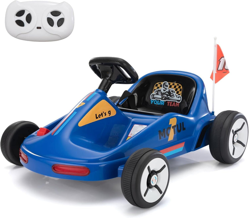 Load image into Gallery viewer, 12V Kids Electric Ride-On Go Kart Toy Car with Remote Control for Ages 3-8 Years
