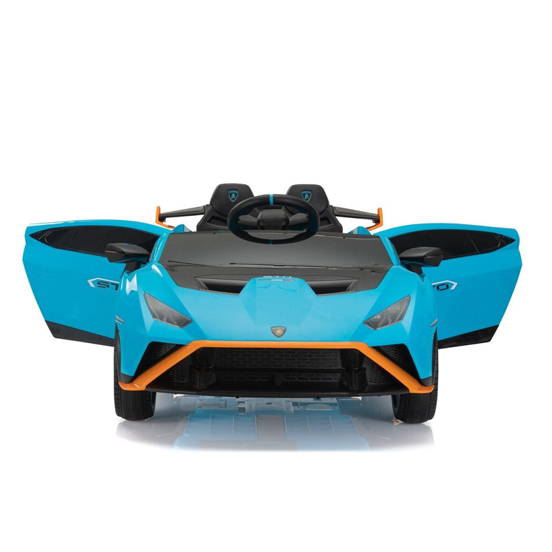 Load image into Gallery viewer, TOBBI 12V Kids Electric Lamborghini STO Sports Car with Remote Control
