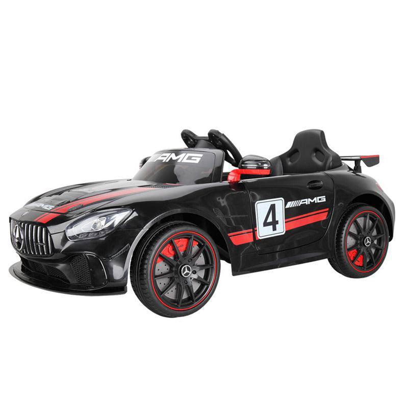 Load image into Gallery viewer, TOBBI 12V Kids Electric Mercedes-Benz Car Ride On Toy in Black
