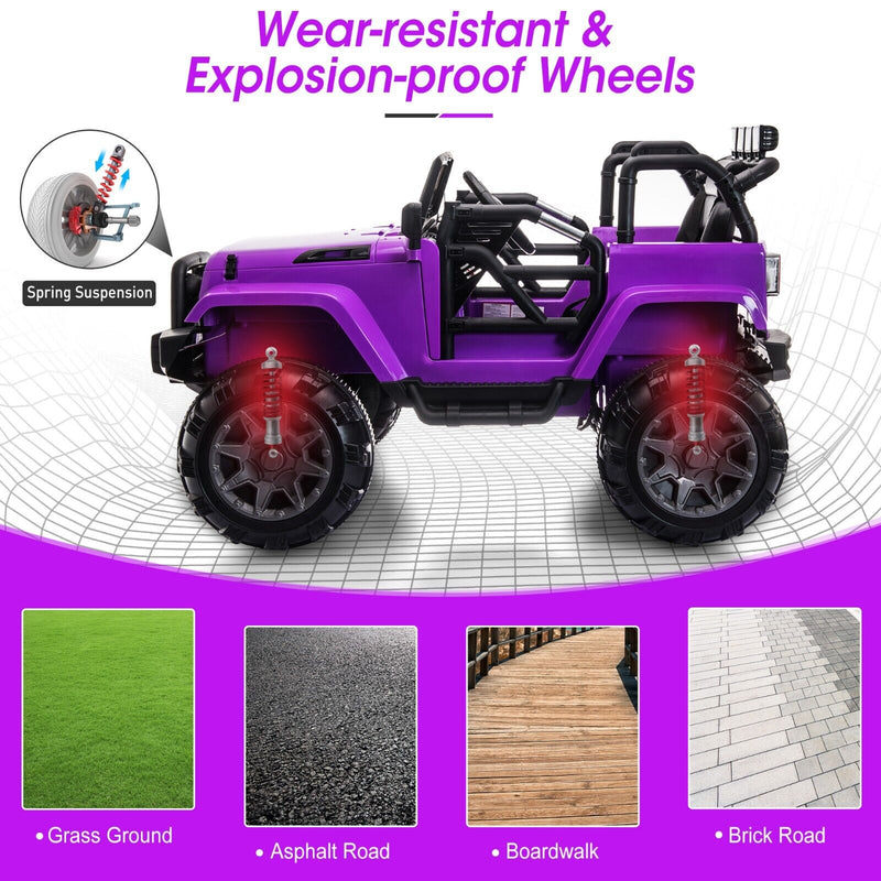 Load image into Gallery viewer, TOBBI 12V Kids Electric Truck with Remote Control - Fun Ride-On Car for Children
