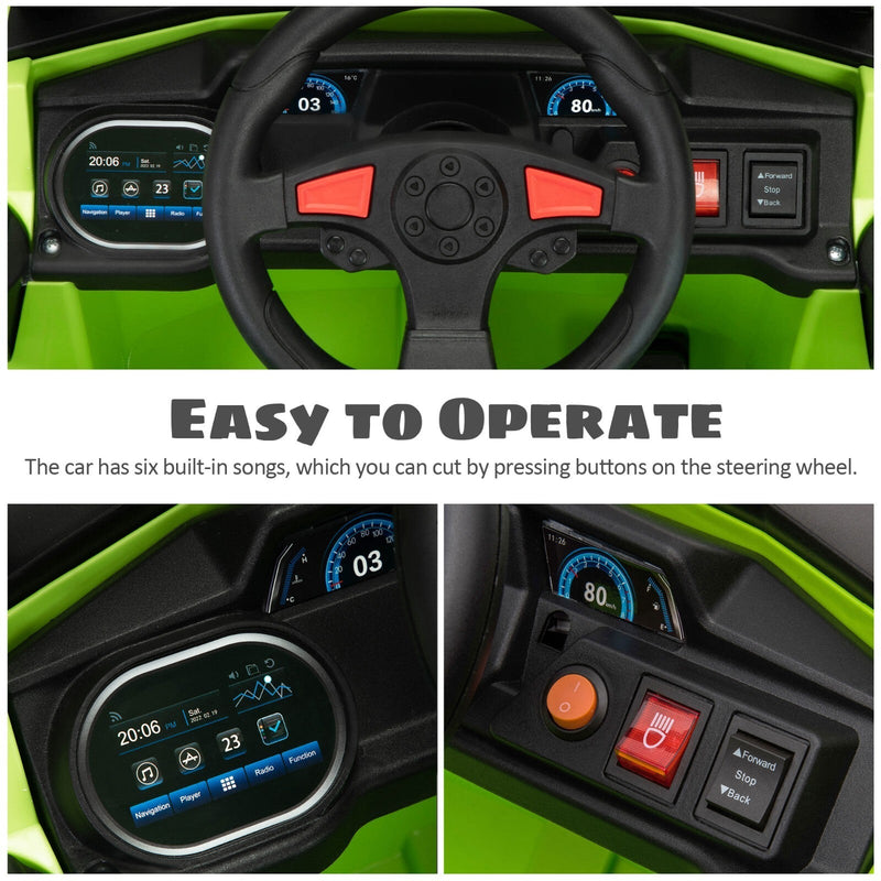 Load image into Gallery viewer, 12V Kids Electric Off-Road UTV Toy Car with LED Lights
