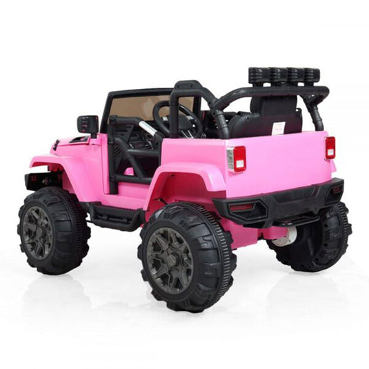 TOBBI 12V Kids Electric Wrangler Ride On Toy with Remote Control