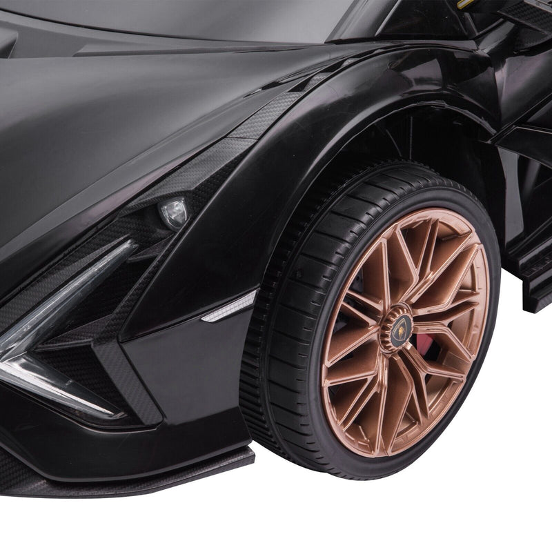 Load image into Gallery viewer, TOBBI 12V Kids Lamborghini SIAN Electric Car with Remote Control - Perfect for Little Drivers!
