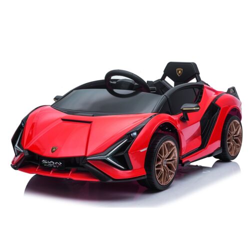 TOBBI 12V Kids Lamborghini SIAN Electric Car with Remote Control - The Perfect Ride for Young Drivers