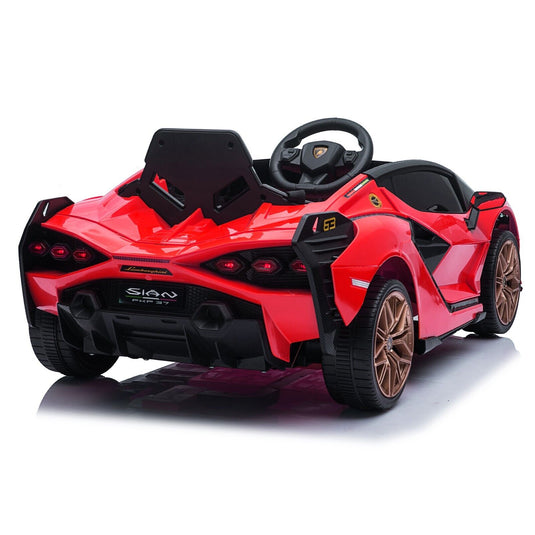 TOBBI 12V Kids Lamborghini SIAN Electric Car with Remote Control - The Perfect Ride for Young Drivers