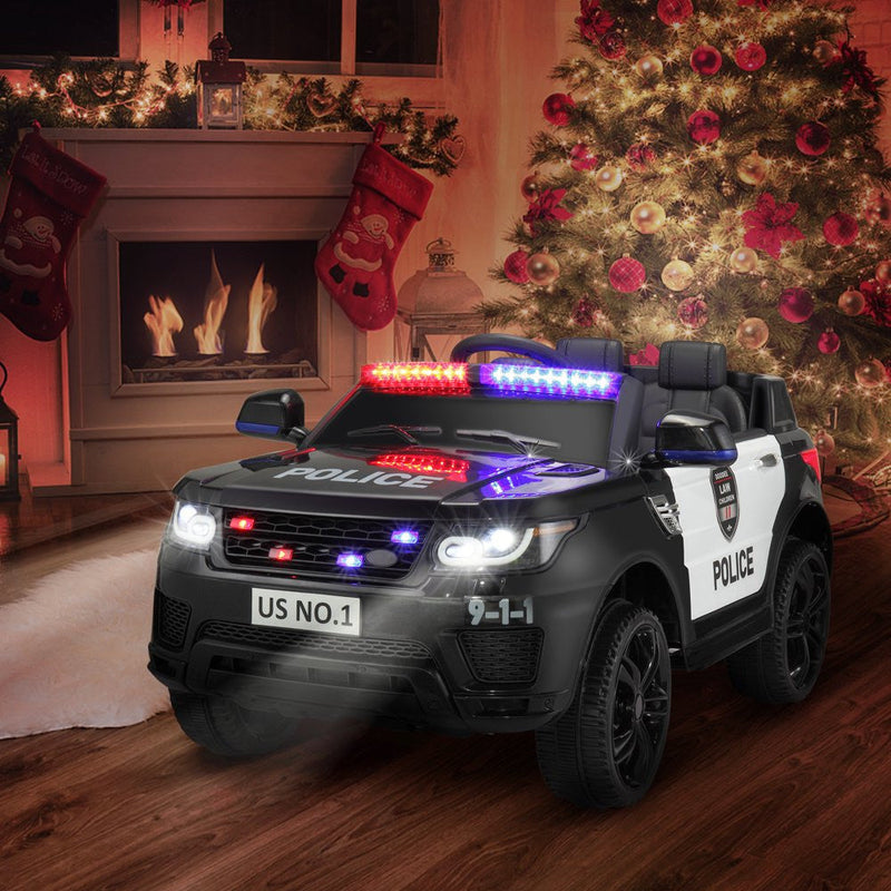 Load image into Gallery viewer, 12V Kids Police Ride-On SUV Car with Parental Remote Control

