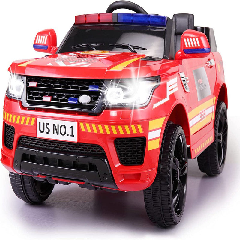 Load image into Gallery viewer, 12V Kids Police Ride-On SUV Car with Parental Remote Control
