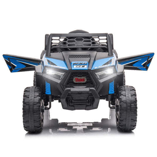 12V Electric Kids Ride-On Off-Road UTV Truck with Headlights, Music, and Horn