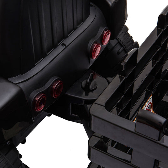 12V Electric Ride-On Kids Tractor with Battery Powered Toy Car and Trailer