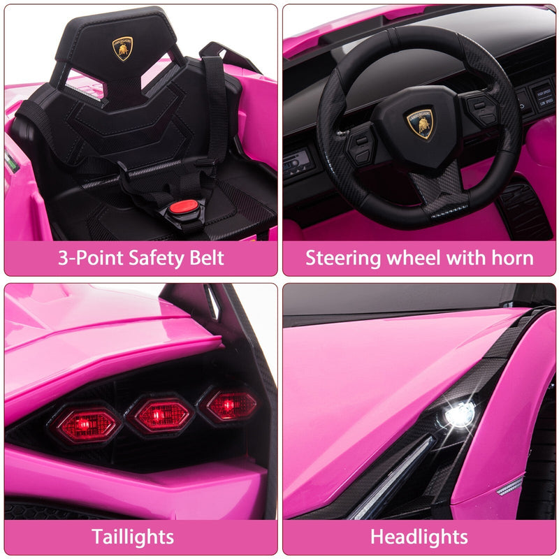 Load image into Gallery viewer, 12V Kids Electric Ride-On Lamborghini Sian Car with Remote Control
