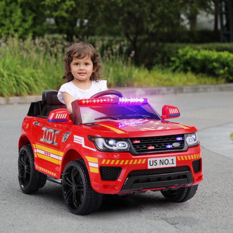 Load image into Gallery viewer, 12V Kids Electric Police Ride-On Car with Remote Control and Siren
