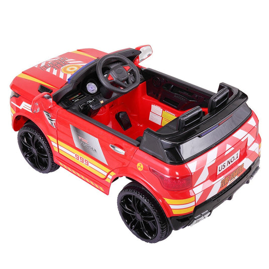 12V Kids Electric Police Ride-On Car with Remote Control and Siren