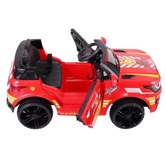12V Kids Electric Police Ride-On Car with Remote Control and Siren