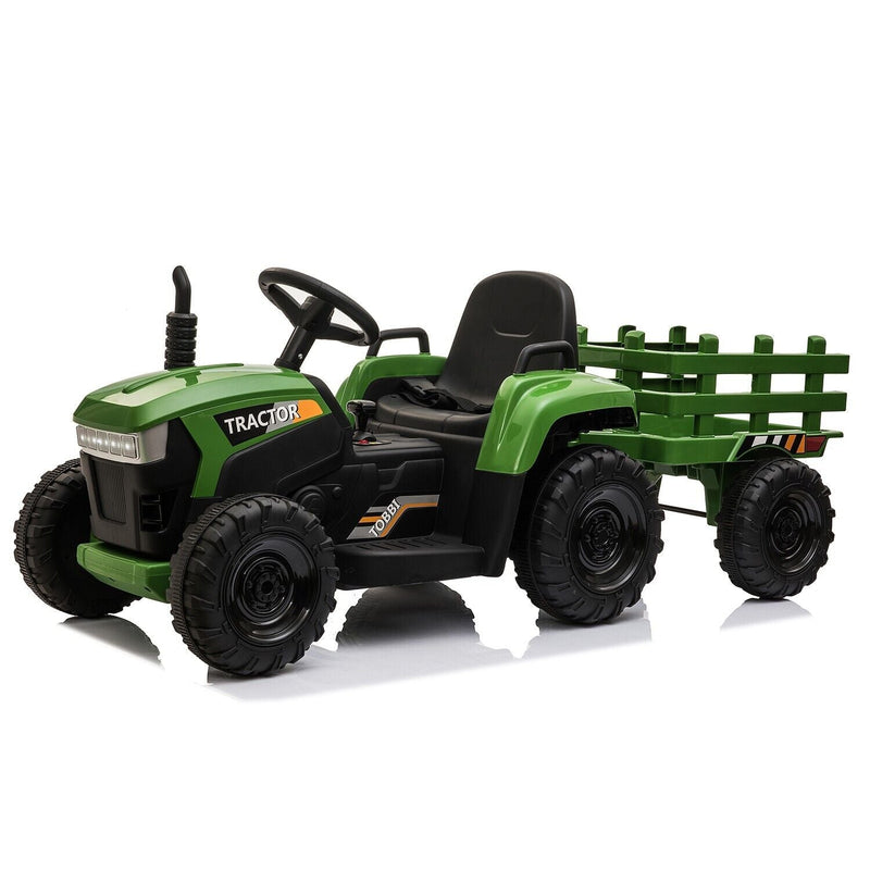 Load image into Gallery viewer, TOBBI 12V Kids Ride-On Tractor with Detachable Trailer - Electric Vehicle for Endless Fun!
