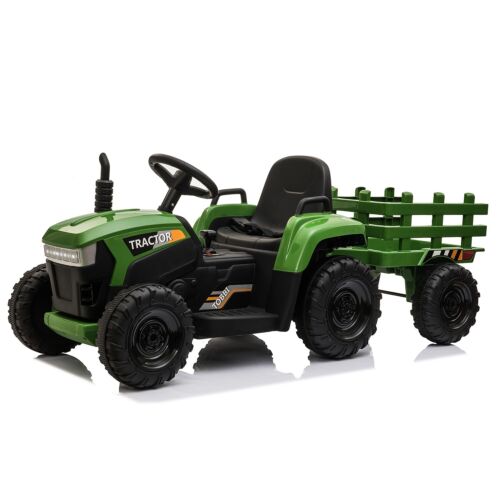 Load image into Gallery viewer, TOBBI 12V Kids Ride-On Tractor with Detachable Trailer - Electric Vehicle for Young Farmers
