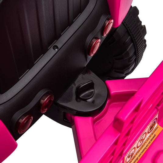 TOBBI 12V Electric Tractor for Kids with Trailer and Dual Motors - Perfect Gift for Young Drivers