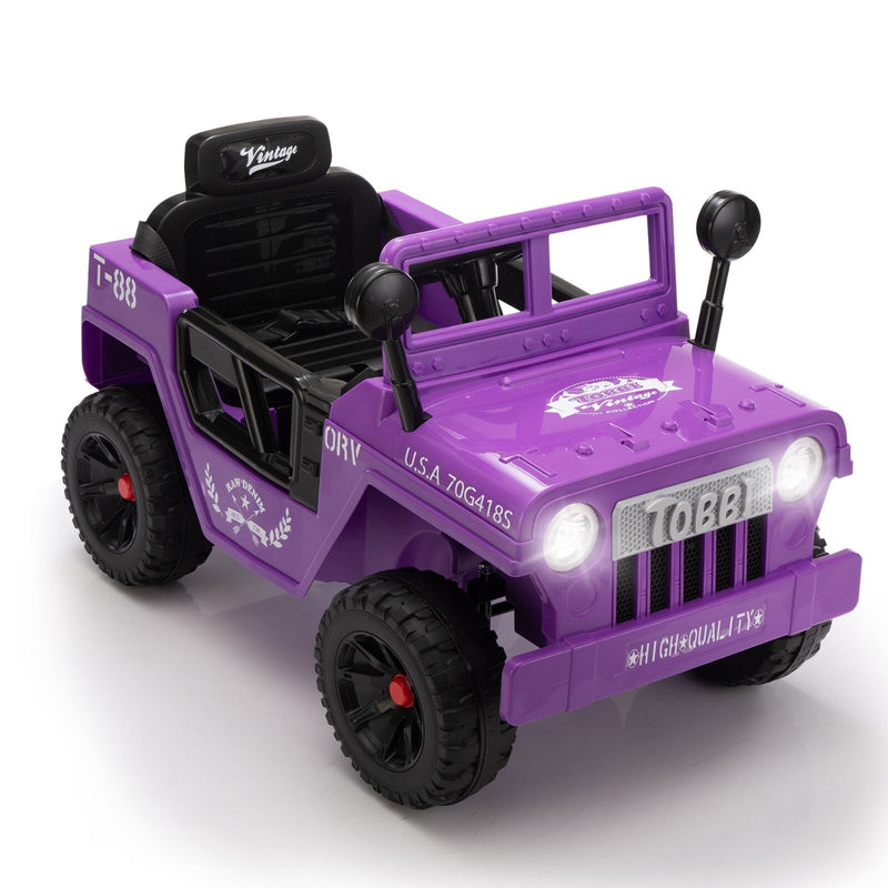 Load image into Gallery viewer, 12V Electric Battery-Powered Ride-On Jeep Truck for Kids Ages 3-6
