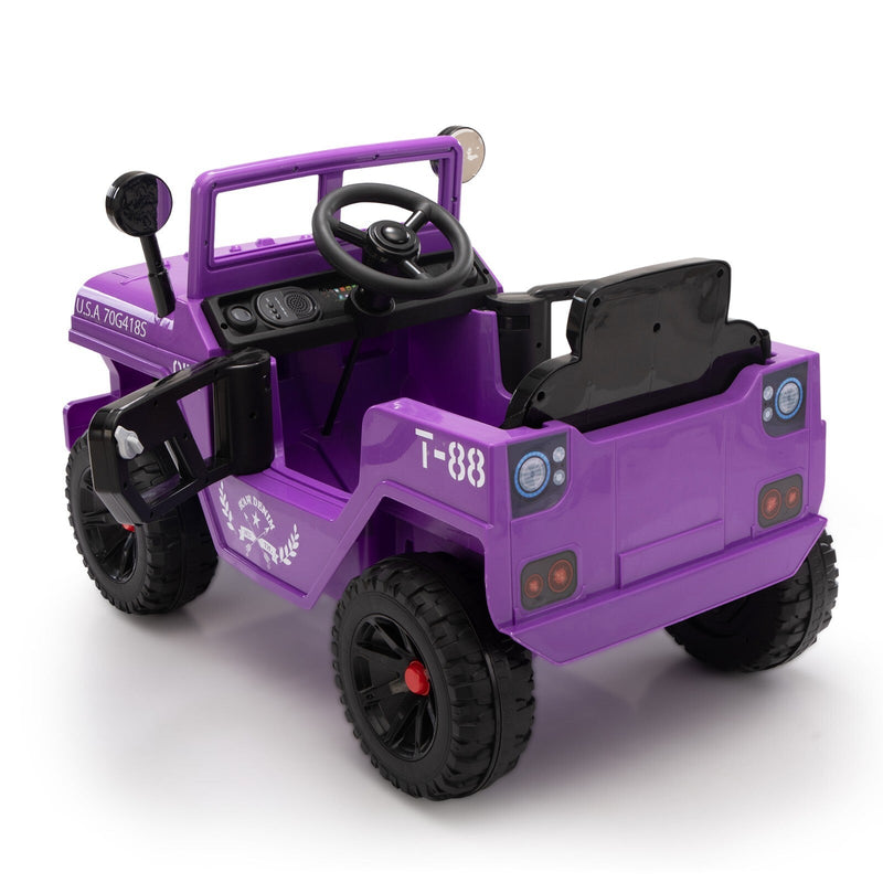 Load image into Gallery viewer, 12V Electric Battery-Powered Ride-On Jeep Truck for Kids Ages 3-6
