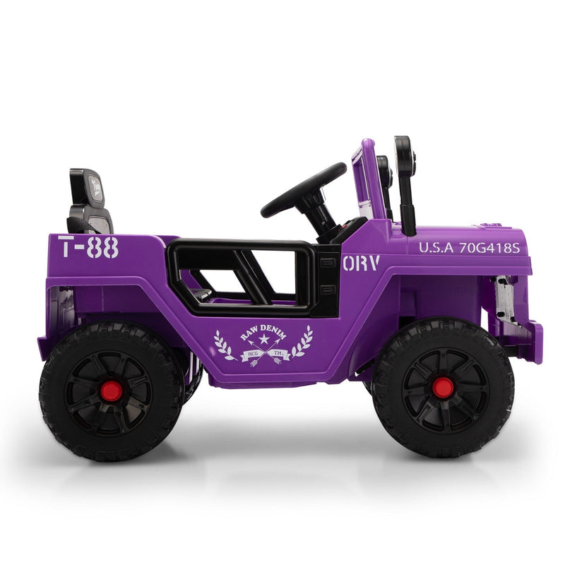 Load image into Gallery viewer, 12V Electric Battery-Powered Ride-On Jeep Truck for Kids Ages 3-6
