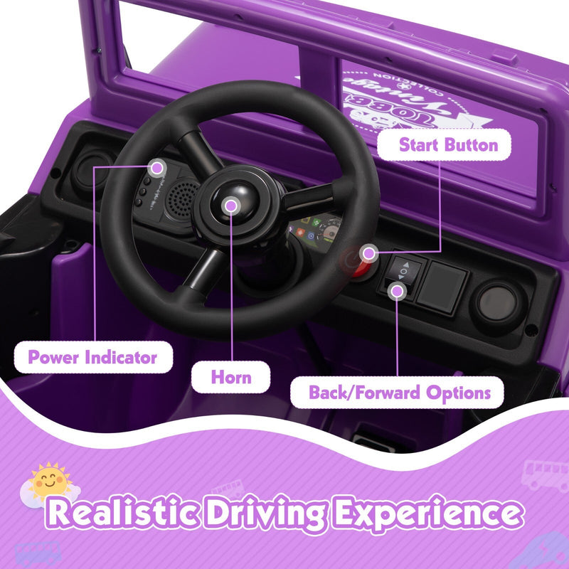 Load image into Gallery viewer, 12V Electric Battery-Powered Ride-On Jeep Truck for Kids Ages 3-6
