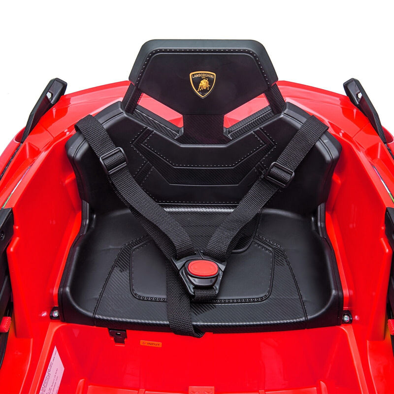 Load image into Gallery viewer, TOBBI 12V Lamborghini SIAN Electric Car for Kids with Remote Control - Red
