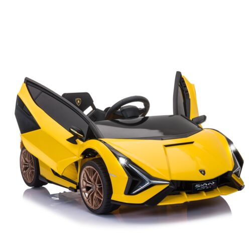 Load image into Gallery viewer, TOBBI 12V Lamborghini SIAN Electric Ride-On Car with Remote Control for Kids
