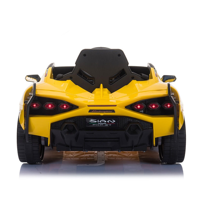 Load image into Gallery viewer, TOBBI 12V Lamborghini SIAN Electric Ride-On Car with Remote Control for Kids
