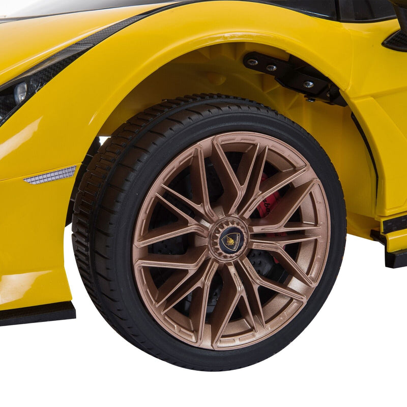 Load image into Gallery viewer, TOBBI 12V Lamborghini SIAN Electric Ride-On Car with Remote Control for Kids
