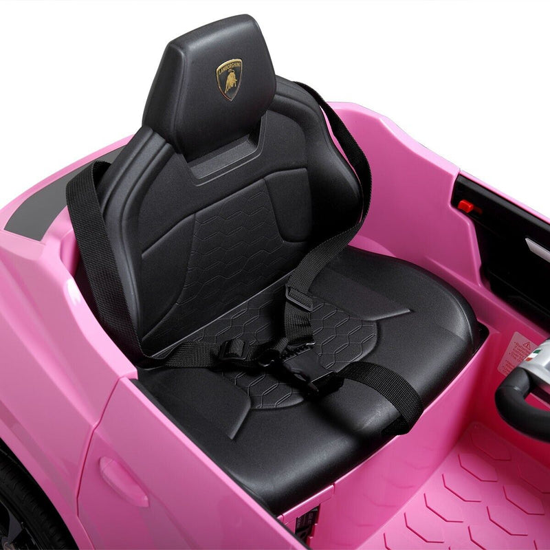 Load image into Gallery viewer, TOBBI 12V Lamborghini SUV Ride-On Car for Kids with Remote Control and MP3 Player, Pink
