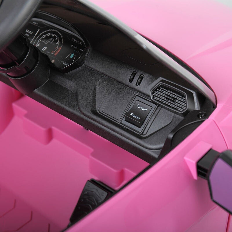 Load image into Gallery viewer, TOBBI 12V Lamborghini SUV Ride-On Car for Kids with Remote Control and MP3 Player, Pink
