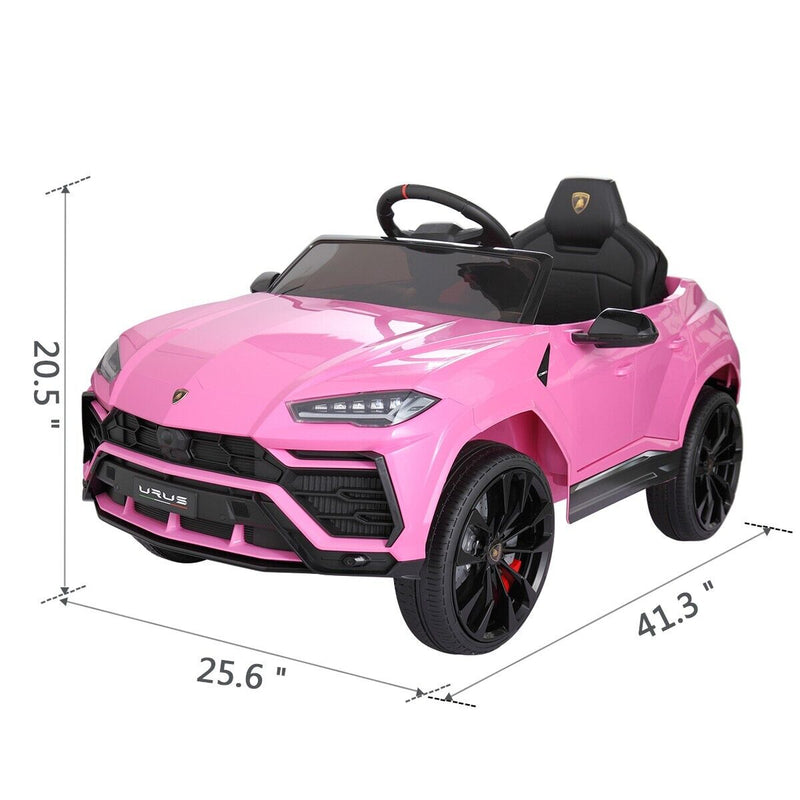 Load image into Gallery viewer, TOBBI 12V Pink Lamborghini SUV Ride-On Car with Remote Control and MP3 Player for Kids
