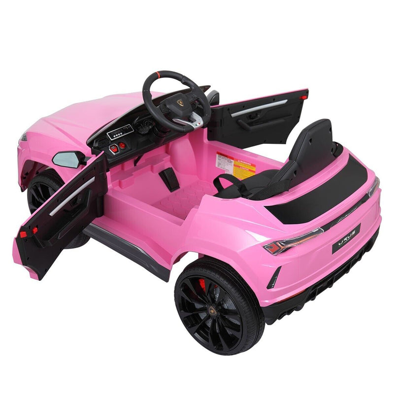 Load image into Gallery viewer, TOBBI 12V Pink Lamborghini SUV Ride-On Car with Remote Control and MP3 Player for Kids
