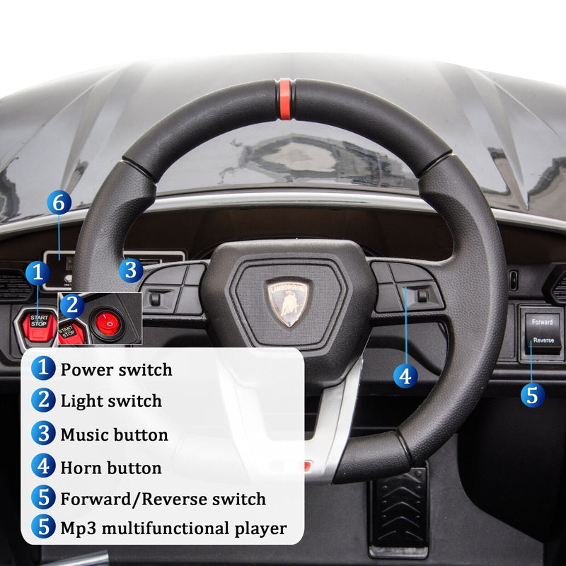 Load image into Gallery viewer, TOBBI 12V Lamborghini Urus Licensed Kids Ride on Car - Electric Motorized Vehicle for Endless Fun!
