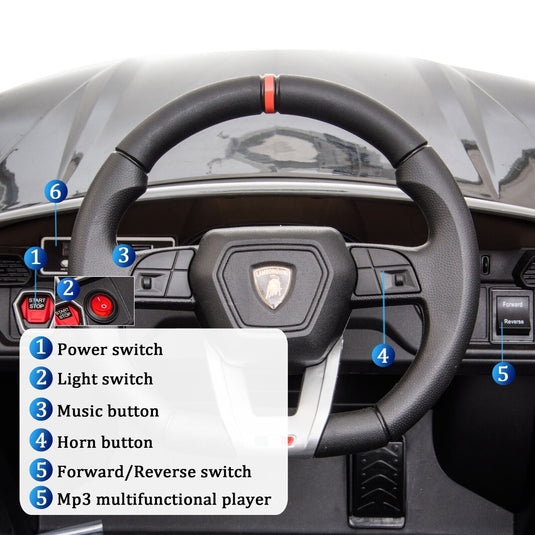 TOBBI 12V Lamborghini Urus Licensed Kids Ride on Car - Electric Motorized Vehicle for Endless Fun!