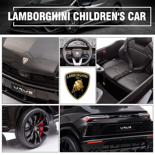TOBBI 12V Lamborghini Urus Licensed Kids Ride on Car - Electric Motorized Vehicle for Endless Fun!