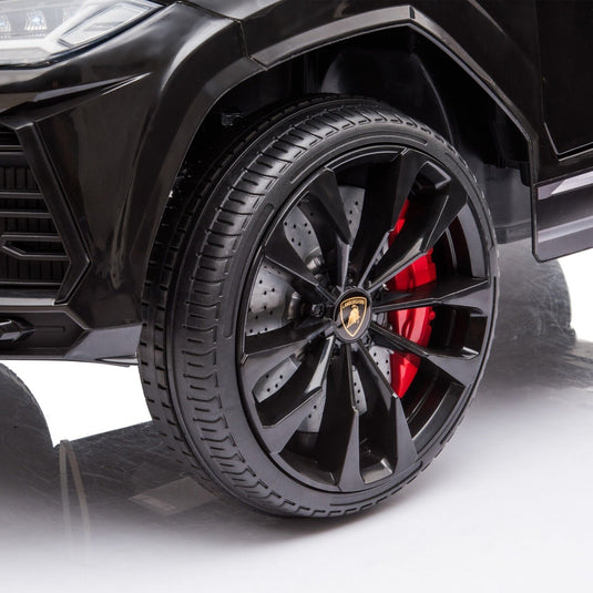 TOBBI 12V Lamborghini Urus Licensed Kids Ride on Car with Music - Black