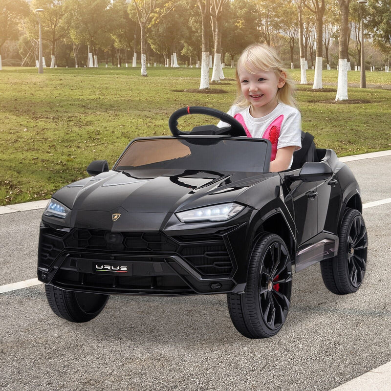 Load image into Gallery viewer, TOBBI 12V Lamborghini Urus Licensed Kids Ride on Car with Music - Black
