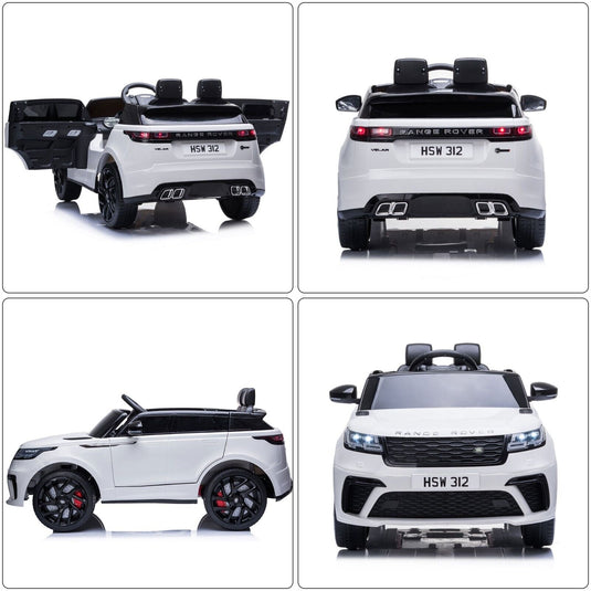 TOBBI 12V Licensed Kids Electric SUV Range Rover Velar with Remote Control