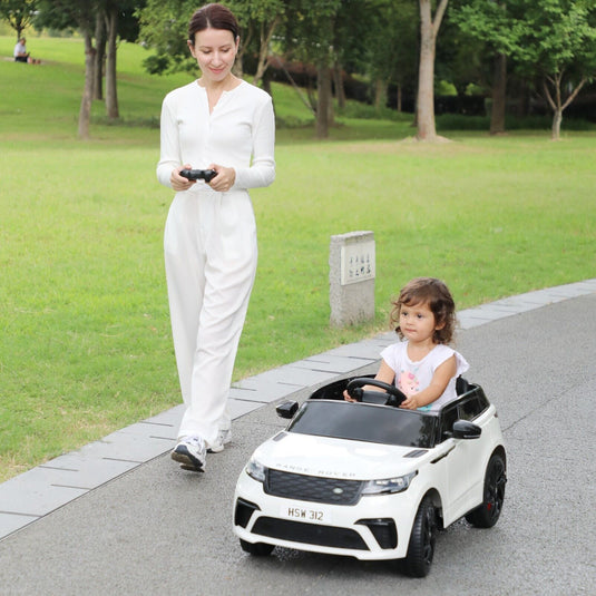 TOBBI 12V Licensed Kids Electric SUV Range Rover Velar with Remote Control