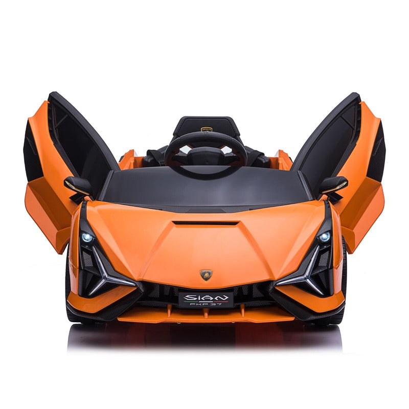 Load image into Gallery viewer, TOBBI 12V Licensed Lamborghini Sian Battery Powered Ride On Car for Kids with Remote Control
