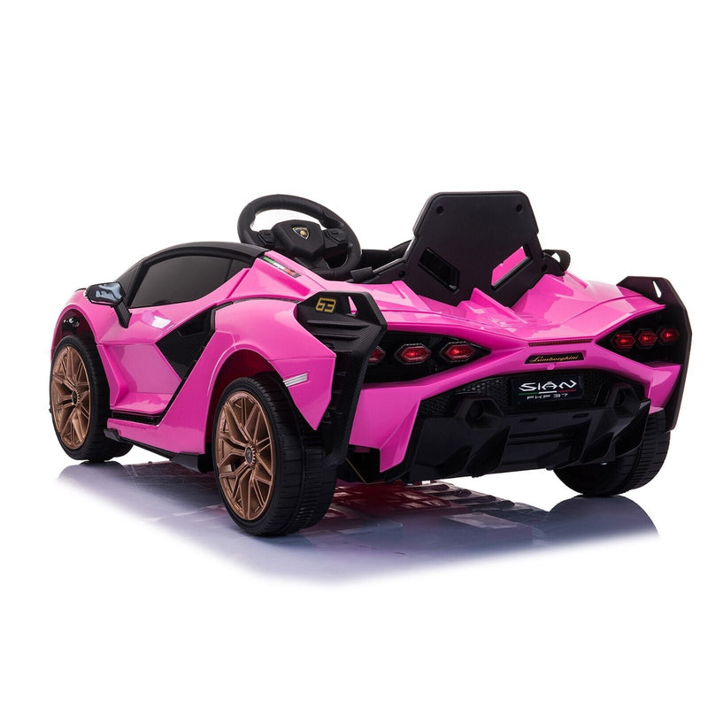 Load image into Gallery viewer, TOBBI 12V Licensed Lamborghini Sian Electric Ride-On Car for Kids with Remote Control
