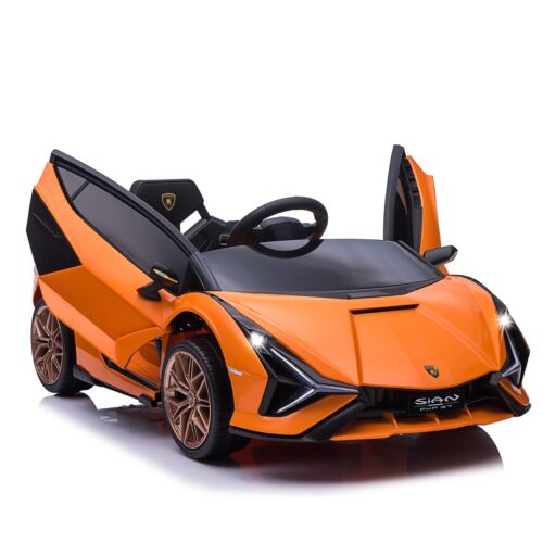 Load image into Gallery viewer, TOBBI 12V Licensed Lamborghini Sian Ride On Car for Kids with Remote Control and Battery Power
