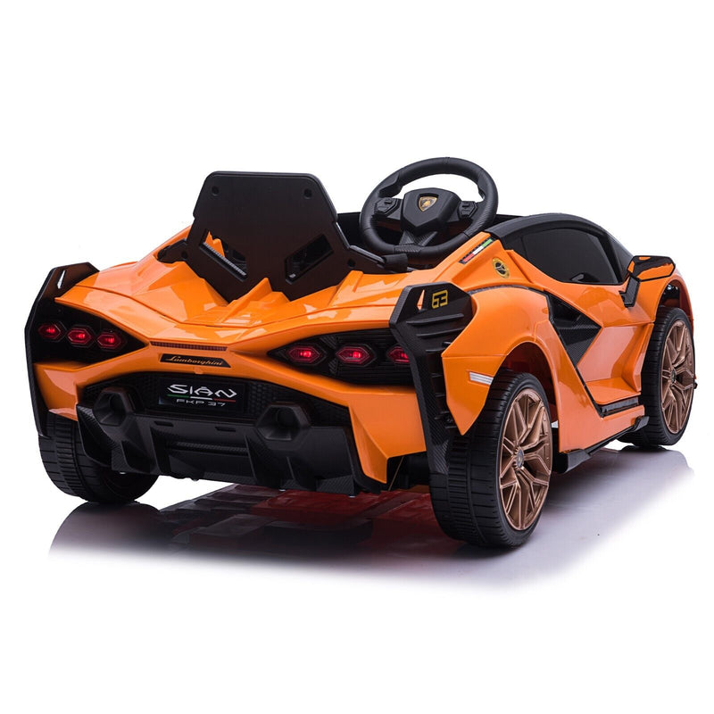 Load image into Gallery viewer, TOBBI 12V Licensed Lamborghini Sian Ride On Car for Kids with Remote Control and Battery Power
