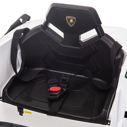 TOBBI 12V Licensed Lamborghini Sian Ride-On Car for Kids with Remote Control, Scissor Doors, and MP3 Player