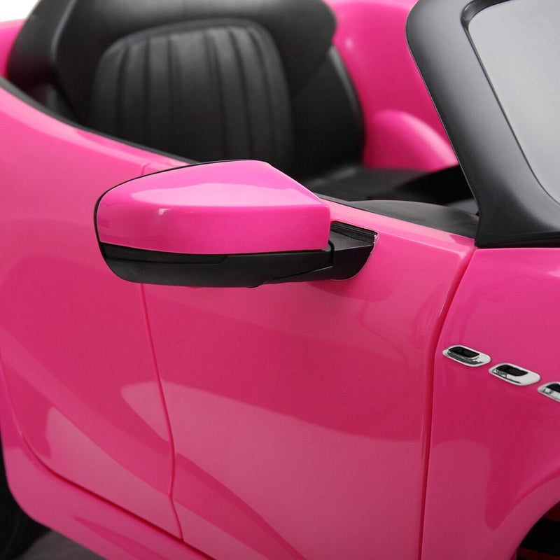 Load image into Gallery viewer, TOBBI 12V Licensed Maserati Gbili Kids Ride on Car with Remote Control, Pink
