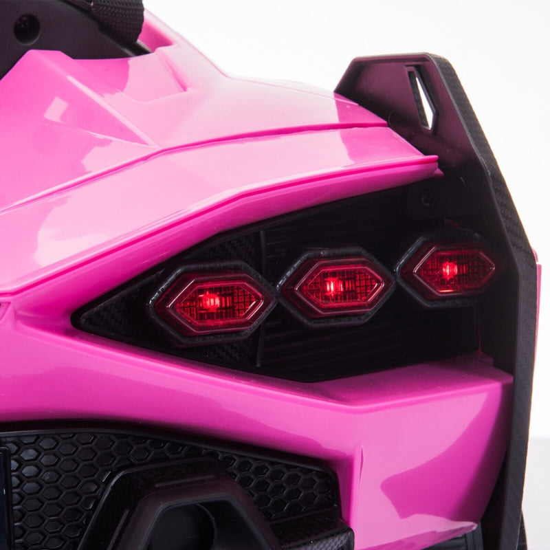 Load image into Gallery viewer, TOBBI 12V Licensed Pink Lamborghini Sian Kids Ride On Car with Remote Control - Plastic Toy for Endless Fun
