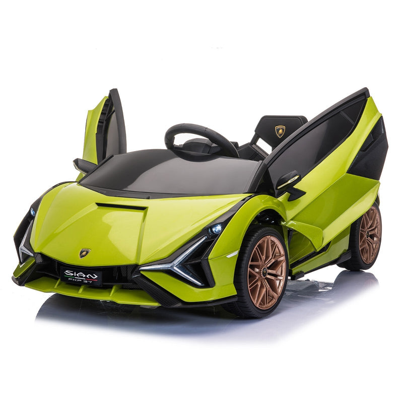 Load image into Gallery viewer, 12V Kids Electric Ride-On Car Licensed Lamborghini Sian with Remote Control and MP3 Player
